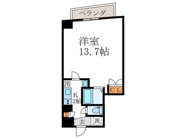 オーク西陣の物件間取画像